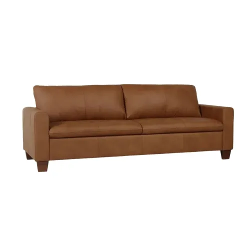 SOFA 100% CUERO - MODELO BLANC - 4 CUERPOS - MARRON en Marrón - Sillones y sofás, Uruguay | Champagne Home