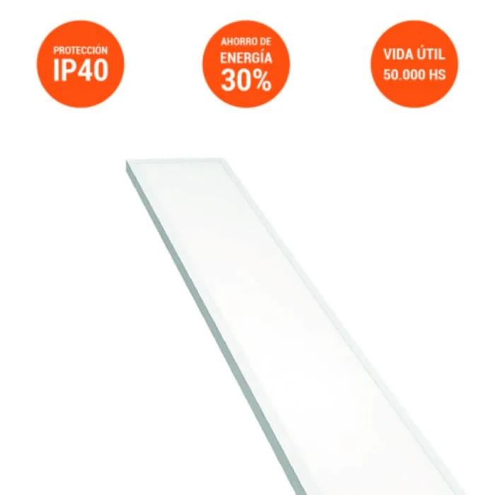 Panel LED LEDVANCE OSRAM UGR 36W 120X30CM Luz Cálida en Blanco - Lámparas colgantes, Uruguay | Unilux, vista 3