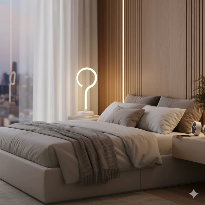 Portátil led Minimalista 3 intensidades 3 Toques - BLANCA en Blanco - Lámparas de mesa, Uruguay | Iluminica, vista 5