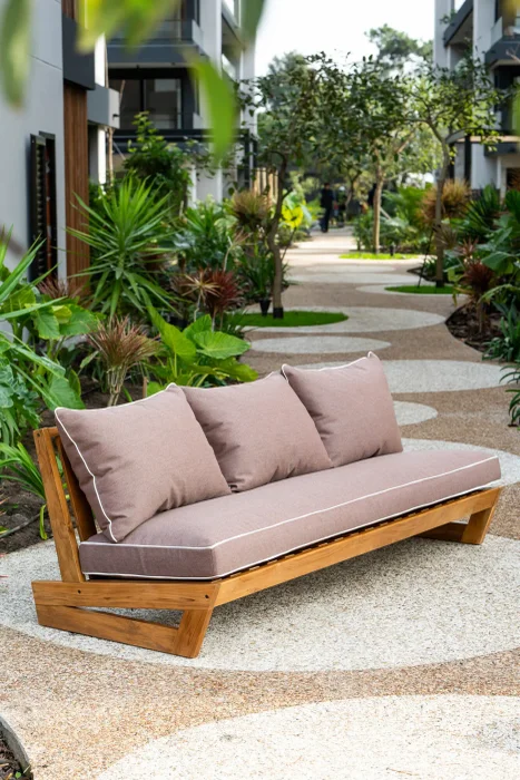 Sofa Riviera 3 cuerpos en Marrón - Sillones y sofás, Uruguay | Balcony