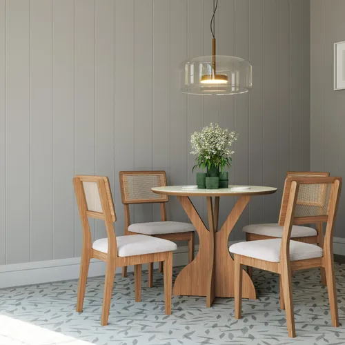 Mesa de Comedor Franca en Madera natural - Mesas de comedor, Uruguay | Casa Brava