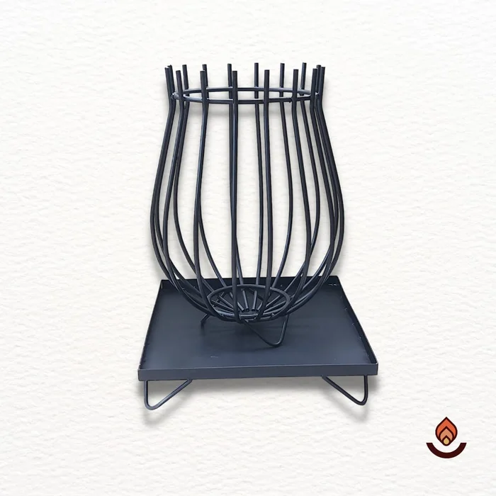 Quemador de Jardín Copa Grande en Negro - Muebles para el exterior, Uruguay | Quemadores de Jardín