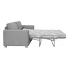 SOFA CAMA 2 PLAZAS - TELA GRIS CON PUNTOS NEGROS y CRUDOS en Multicolor - Sillones y sofás, Uruguay | Champagne Home, vista 1 de 4