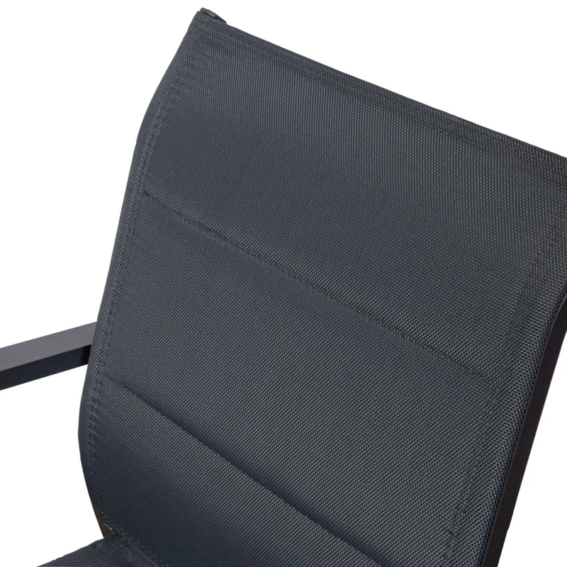 Silla De Exterior Aluminio Gris Portofino en Gris - Muebles para el exterior, Uruguay | Divino, vista 5