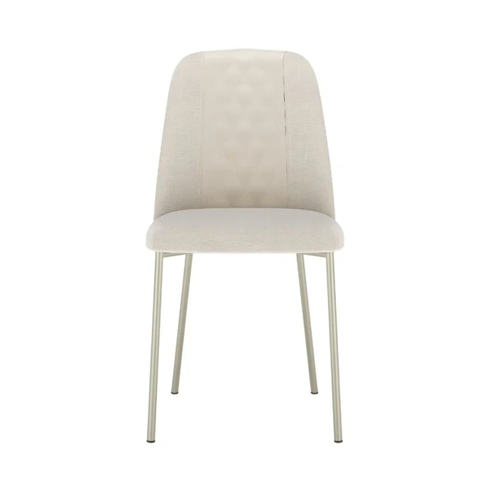 Silla Arcadia - Tela Rústica - Linked 100-02 (Natural) en Beige - Butacas, banquetas y puffs, Uruguay | Nyr, vista 4