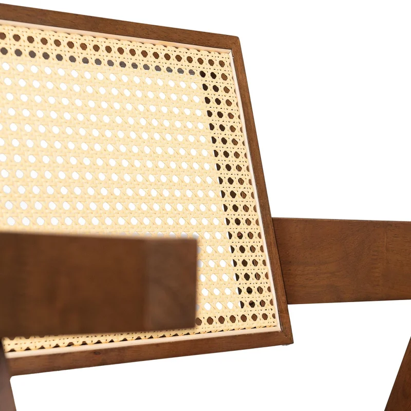 Silla De Comedor Madera-y-tela Marron Inari en Marrón - Sillas, Uruguay | Divino, vista 4