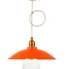 Vintage Terracota con bombilla Redonda en Naranja - Lámparas colgantes, Uruguay | Darko Lighting, vista 1 de 4