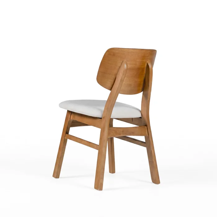 Silla Ambar - Tela Microfibra - Ver 03 (Cruda) en Beige - Butacas, banquetas y puffs, Uruguay | Nyr, vista 4