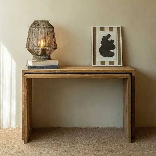 Cuadro PIQ Orgánico Camel en Beige - Decoración de pared, Uruguay | De Arcos