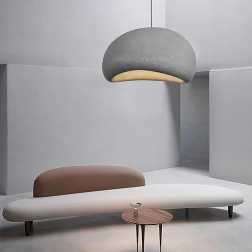 LUMINARIA DE TECHO GREY STONE Gris Extra Large - Lámparas de mesa, Uruguay | Viasono