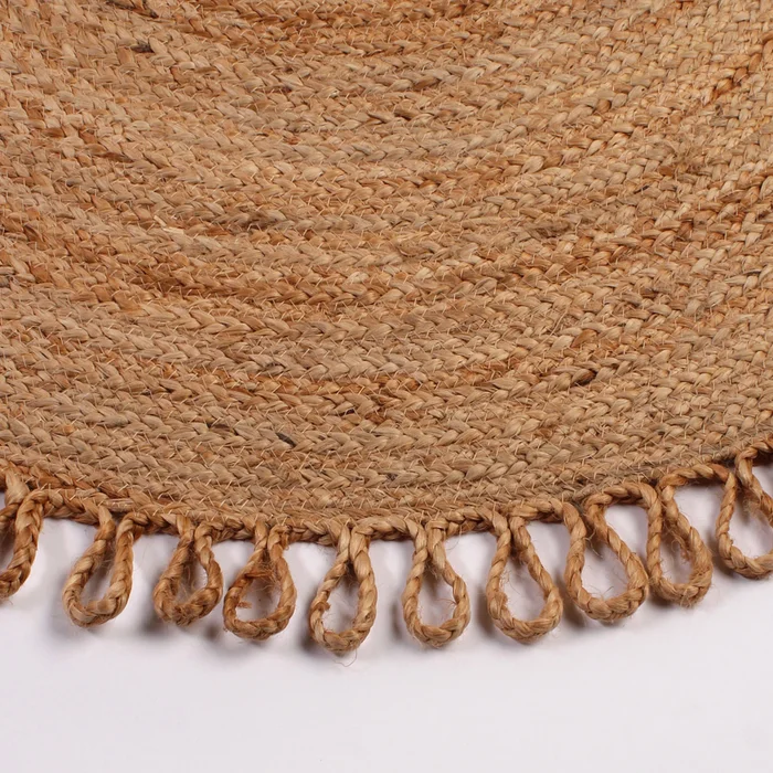 Alfombra Yute Braided Patiya Redonda 120 en Marrón - Alfombras, Uruguay | Tiendas Montevideo, vista 2