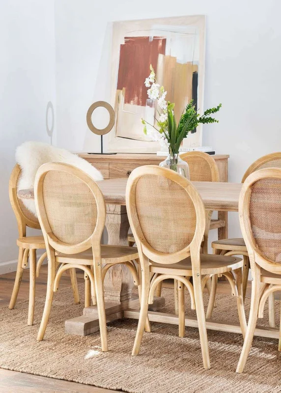 MESA COMEDOR DE OLMO ISABEL - 2.50 X 1.00 MTS en Madera natural - Mesas de comedor, Uruguay | La Iberica, vista 19