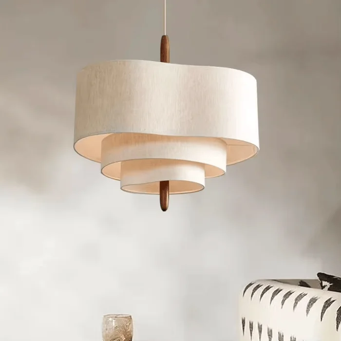 Lampara colgante Lyra en Beige - Lámparas de mesa, Uruguay | Simple Deco