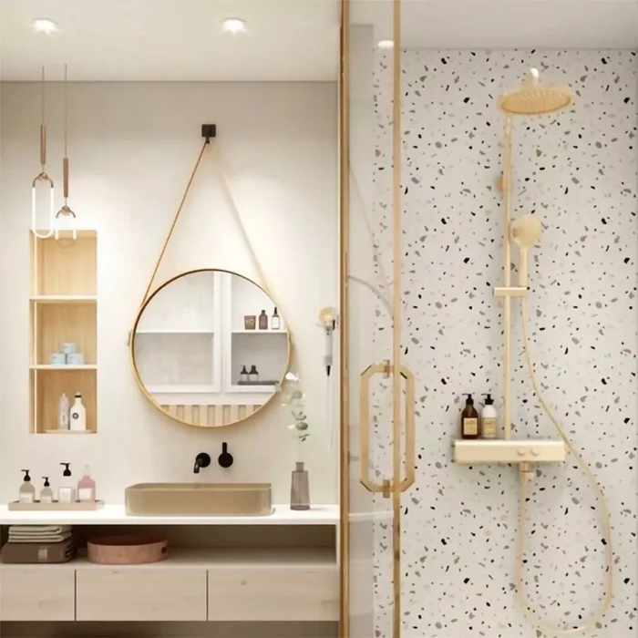 Aro de Empotrar para Exterior Praga Blanco en Blanco - Lámparas colgantes, Uruguay | Serlux, vista 2