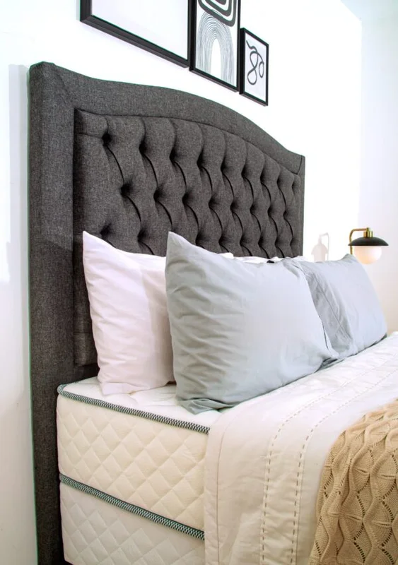 Respaldo KATE CAPITONE en Beige - Respaldos de cama, Uruguay | Palermo Casa Deco, vista 3