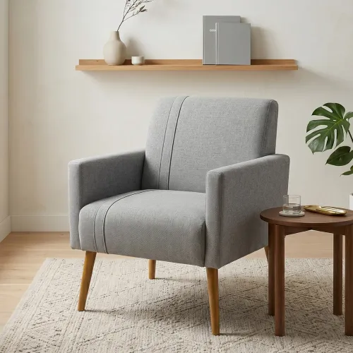 Butaca de Living Tela Lino – Lotus - Sillones y sofás, Uruguay | Delta Center