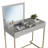 Tocador Cómoda para Dormitorio - Eira en Gris - Cómodas, Uruguay | Delta Center, vista 2 de 6