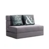 Sofa cama Foldie 2 cuerpos - Gris en Gris - Sillones y sofás, Uruguay | La Cueva Muebles, vista 3 de 6