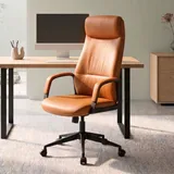 Silla de oficina Negra 2 Posiciones - Lumexa - Marrón