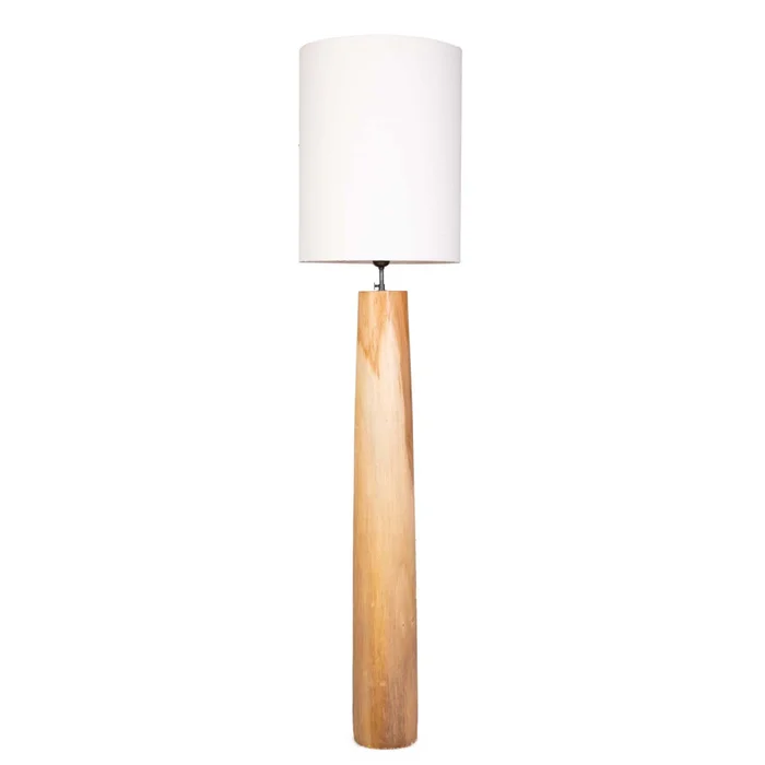 Lámpara De Pie Isha Madera Natural-beige Natural en Madera natural - Lámparas de pie, Uruguay | Divino