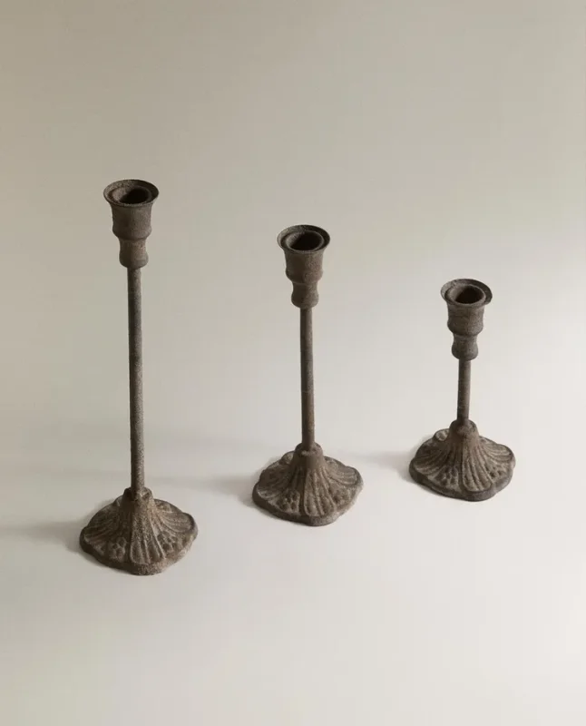CANDELABRO HIERRO - Velas y Portavelas, Uruguay | Zara Home, vista 3