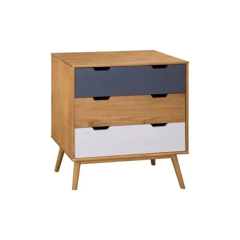Comoda 3 cajones - Linea cusco en Multicolor - Cómodas, Uruguay | Rústico Hogar