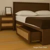 Cama Canagge con Ratán - Dormitorio, Uruguay | Treehouse Deco, vista 10 de 16