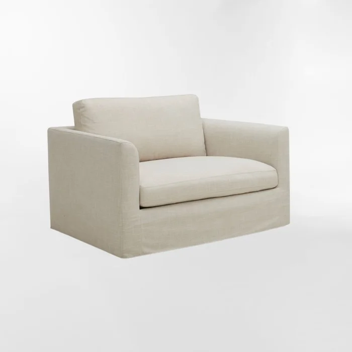 SILLON NAHUEL HUAPI Beige 1 CUERPO en Beige - Sillones y sofás, Uruguay | Viasono, vista 2