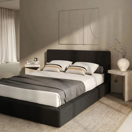 Cama Queen Marshmallow en Negro - Dormitorio, Uruguay | La Cueva Muebles, vista 10