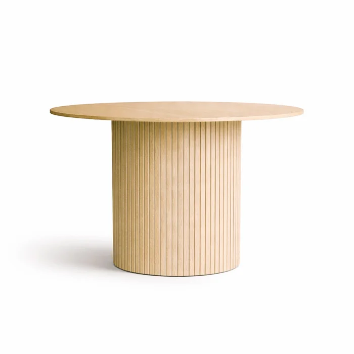 Mesa Imperial Natural 120 cm en Madera natural - Mesas de comedor, Uruguay | Samic