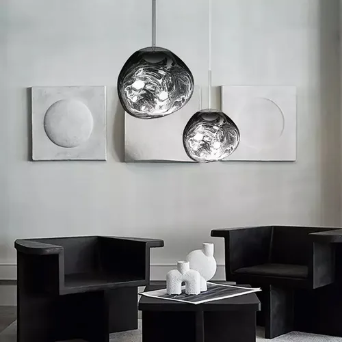 LUMINARIA DE TECHO COLOR STONE GRIS Medium - Lámparas de mesa, Uruguay | Viasono