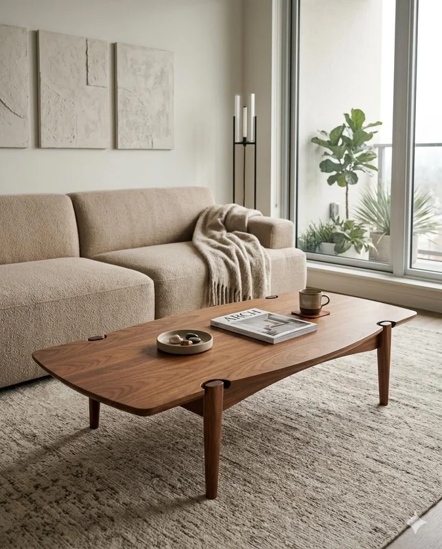 MESA DE LIVING DISEÑO LEONA en Marrón - Muebles, Uruguay | Indrana, vista 12