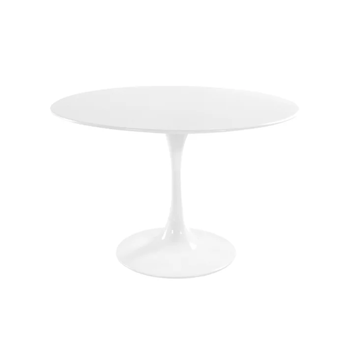 Mesa Tulip - 110cm - Blanca en Blanco - Mesas de living, Uruguay | Walnut, vista 5