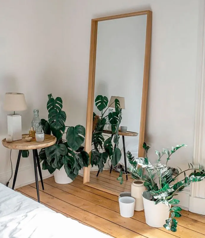 Espejo Nala en Madera natural - Espejos, Uruguay | Treehouse Deco