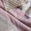 MANTA AUSTRIACA ESPIGA - MALVA en Violeta - Textiles, Uruguay | La Iberica, vista 5 de 5
