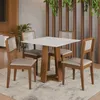 Juego de comedor Athenas - 4 sillas - Moderna Hogar en Blanco - Mesas de comedor, Uruguay | Moderna Hogar, vista 1 de 3