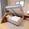 Cama baúl FLAT Beige 1,5 PLAZAS, Uruguay | Viasono, vista 2 de 4