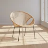 Butaca Rattan-y-madera Natural-beige Suiza Natural en Madera natural - Sillones y sofás, Uruguay | Divino, vista 1 de 3