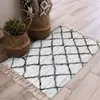 ALFOMBRA 50x80CM ONDAS BLANCO Y NEGRO en Blanco - Textiles, Uruguay | Decohogar, vista 3 de 4