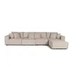 Sofá Modular Maia (5 módulos) - Tela Microfibra - 12073 (Greige) en Beige - Sillones y sofás, Uruguay | NYR, vista 3 de 7