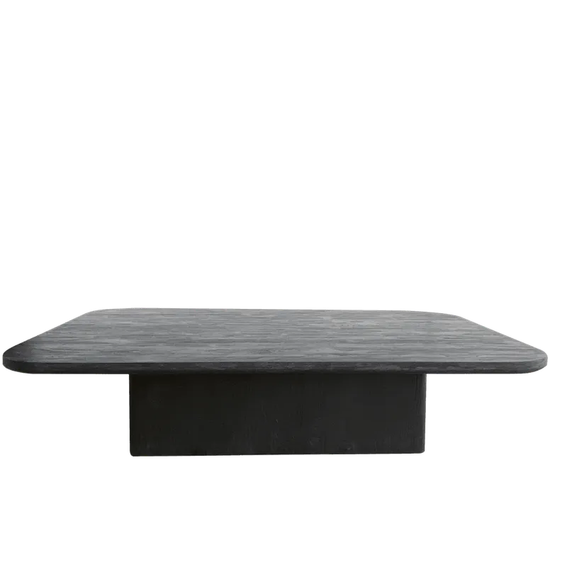 MESA LIVING OSLO RECT TEKA NEGRO en Negro - Mesas de living, Uruguay | Masinfinito Casa