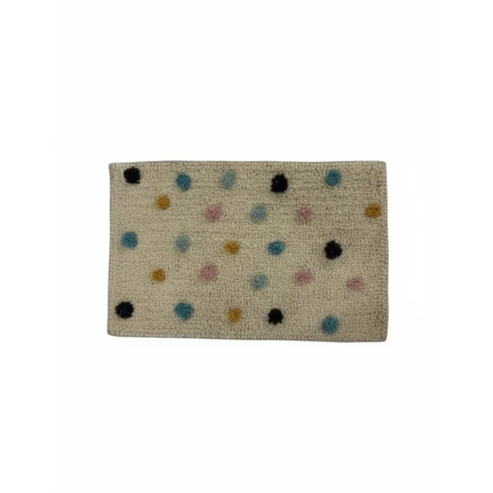 ALFOMBRA RECT POP 40X60CM PUNTOS - Textiles, Uruguay | Decohogar