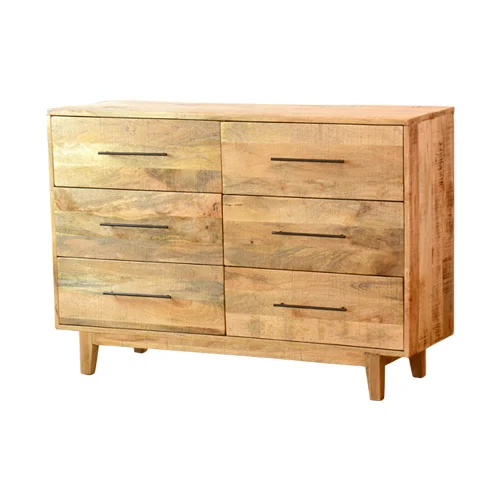 A-18V Cómoda 130x40x90 en Madera natural - Cómodas, Uruguay | Victoriana