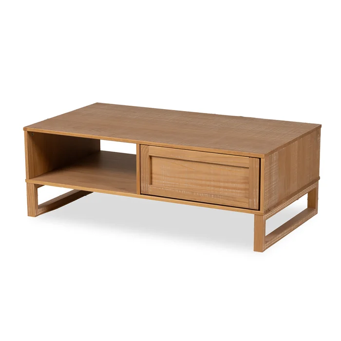 Mesa de centro Magna - Vintage Miel en Marrón - Mesas de living, Uruguay | Nyr, vista 6