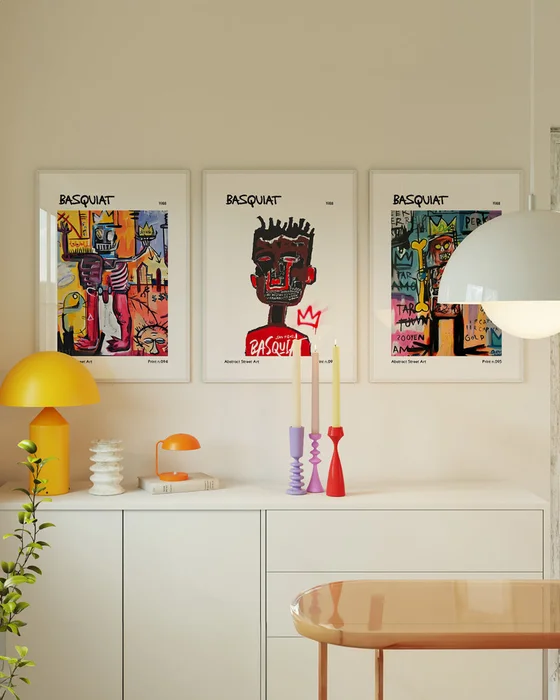 Basquiat N.02 en Multicolor - Láminas, Uruguay | La Cuadrería