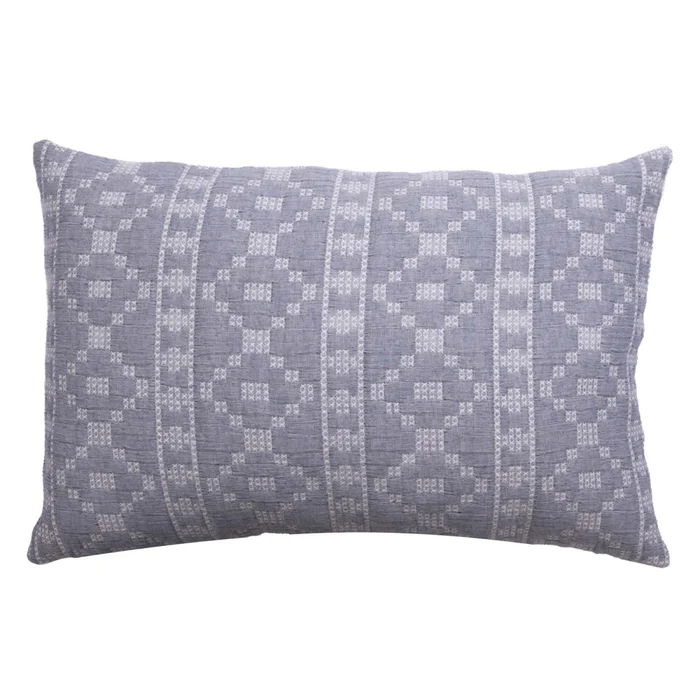 Almohadón Stripe Jacquard Jacquard Cross - Textiles, Uruguay | Divino, vista 2