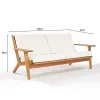 SOFA LOTUS 3 LUGARES ACQUABLOCK CRUDO 185x87x86CM JATOBA - Muebles para el exterior, Uruguay | Vinibel, vista 3 de 10