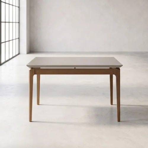 Mesa de Comedor 1.2 - Linea Manhattan en Blanco, Natural - Mesas de comedor, Uruguay | Rústico Hogar