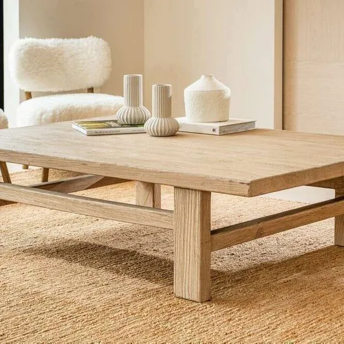 MESA LIVING PAMPA - 1.70 X 1.10 en Madera natural - Mesas de living, Uruguay | La Iberica
