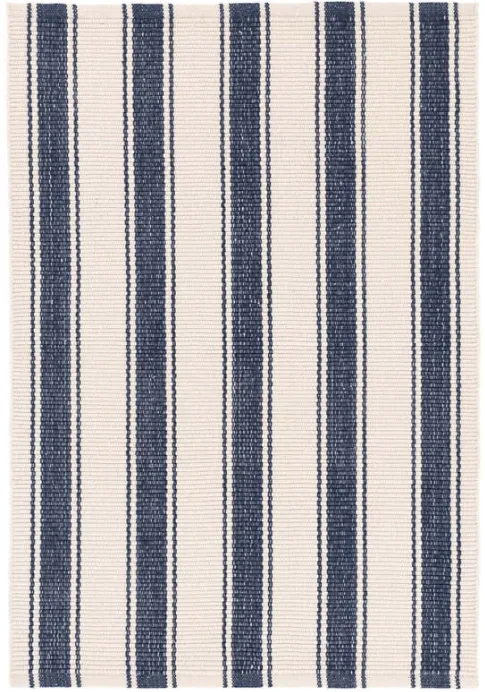 BLUE AWNING STRIPE INTERIOR/EXTERIOR en Azul - Textiles, Uruguay | Sentido Jose Ignacio